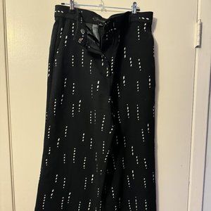 Ann Taylor High Waisted Wide Pants